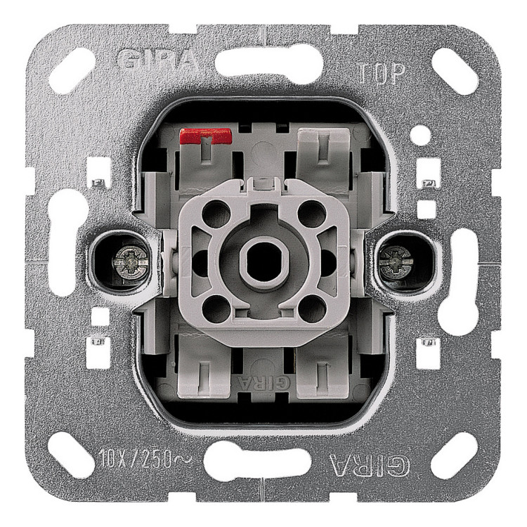 Механизм переключателя 1-клавишного Gira F100, 00010600