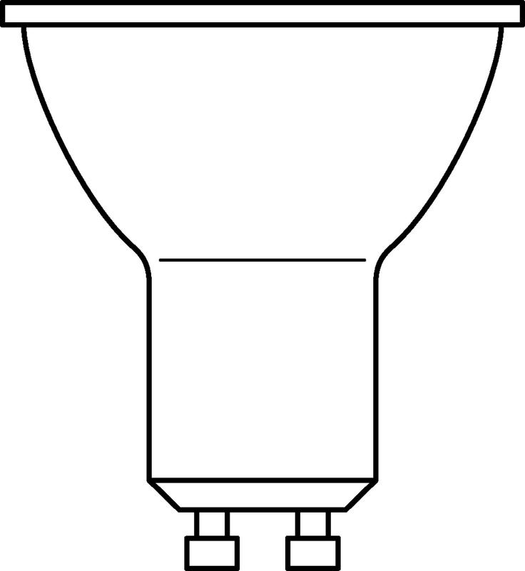 Лампа светодиодная LED Value LVPAR1635 5SW/830 230В GU10 2х5 RU (уп.5шт) OSRAM 4058075584747